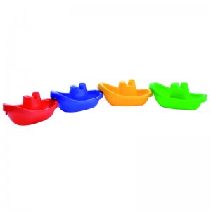 Spielstabil Miniboot farbig sortiert