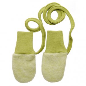 Cosilana Baby Handschuhe aus Fleece Baumwolle-Wolle