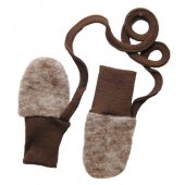 Cosilana Baby Handschuhe aus Fleece Baumwolle-Wolle...