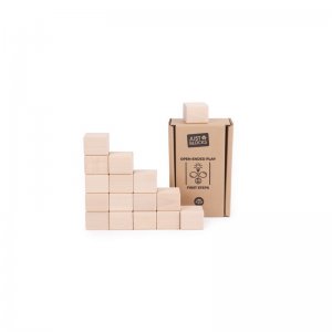 Just Blocks Holz Baukltze Baby-Paket 16 Teile