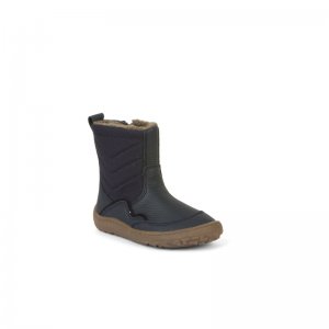 Froddo Barefoot Winter Boots Stiefel gefttert mit Reiverschluss blue 29